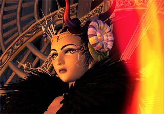 Edea and her bed-frame